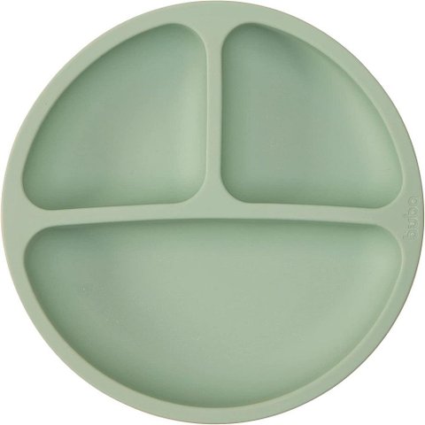 Pratinho em Silicone com Ventosa Verde - Buba