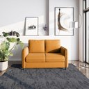 Ver imagem 1 de Sofá 2 Lugares em Veludo Orquídea CabeCasa MadeiraOriginals Amarelo