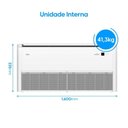 Ver imagem 4 de Ar Condicionado Piso Teto Elgin Plus Inverter 48000 BTUS Frio 220V PDFC48C2DACA