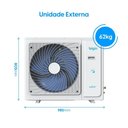 Ver imagem 6 de Ar Condicionado Piso Teto Elgin Plus Inverter 48000 BTUS Frio 220V PDFC48C2DACA