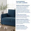 Ver imagem 7 de Sofá 2 Lugares em Veludo Orquídea CabeCasa MadeiraOriginals