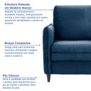 Ver imagem 6 de Sofá 2 Lugares em Veludo Orquídea CabeCasa MadeiraOriginals