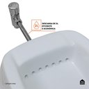 Ver imagem 3 de Mictorio com Sifão Integrado Berilo Pingoo.casa - Branco