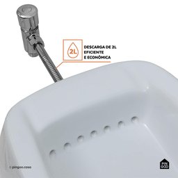Mictorio com Sifão Integrado Berilo Pingoo.casa - Branco - 3