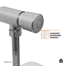 Mictorio com Sifão Integrado Berilo Pingoo.casa - Branco - 5