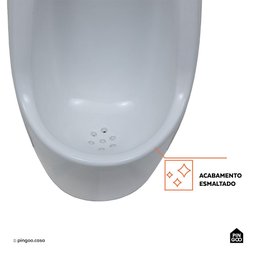 Mictorio com Sifão Integrado Berilo Pingoo.casa - Branco - 6