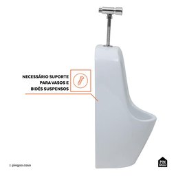 Mictorio com Sifão Integrado Berilo Pingoo.casa - Branco - 4