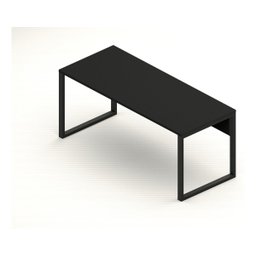Escrivaninha Mesa Job Estilo Industrial 1,60x0,60 Mdp 25mm - 1