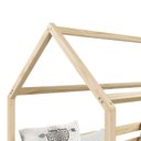 Ver mais imagens de Cama Montessoriana Madeira Maciça Casa com Estrado Fina Natural Idimex