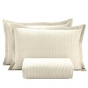 Ver imagem 1 de Kit Colcha Casal Döhler Piquet Marfim