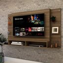Ver imagem 4 de Painel Tv até 60" com Prateleiras de Vidro Braga Multimóveis