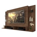 Ver imagem 2 de Painel Tv até 60" com Prateleiras de Vidro Braga Multimóveis