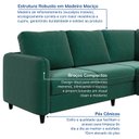 Ver imagem 5 de Sofá de Canto Orquídea 5 Lugares em Veludo CabeCasa MadeiraOriginals