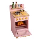Ver imagem 2 de Fogão Infantil de Madeira Rosa Fabrink
