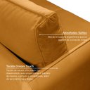 Ver imagem 3 de Sofá de Canto Orquídea 5 Lugares em Veludo CabeCasa MadeiraOriginals