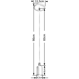 Kit 03 Pendente Moderno Modelo Clean Rosa Todos Ambientes - 2