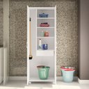 Ver imagem 1 de Armário Multiuso com Gaveta e Rodízios Londrina 