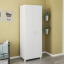 Ver imagem 2 de Armário Multiuso com Gaveta e Rodízios Londrina 