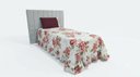 Ver imagem 5 de Kit 2 Pçs Colcha Solteiro Beleza Estampado: Amapola