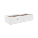 Ver imagem 5 de Cama Solteiro 82,2cm com Espaço para Armazenamento 2 Portas Cor:branco