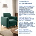 Ver imagem 7 de Poltrona em Veludo Orquídea CabeCasa MadeiraOriginals