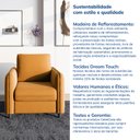 Ver imagem 6 de Poltrona em Veludo Orquídea CabeCasa MadeiraOriginals