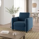 Ver imagem 2 de Poltrona em Veludo Orquídea CabeCasa MadeiraOriginals