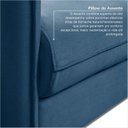 Ver imagem 5 de Poltrona em Veludo Orquídea CabeCasa MadeiraOriginals