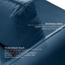 Ver imagem 4 de Poltrona em Veludo Orquídea CabeCasa MadeiraOriginals