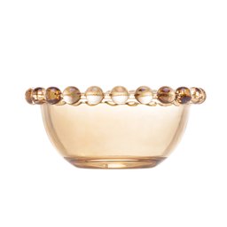 Conjunto 4 Bowls Pearl de Cristal Âmbar 9cm 28230 Wolff - 4