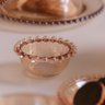 Conjunto 4 Bowls Pearl de Cristal Âmbar 9cm 28230 Wolff - 5