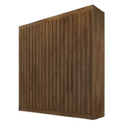 Guarda Roupa 4 Portas Potente com Espelho 100% Mdf Brauna - Móveis Europa - 2