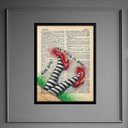 Ver imagem 2 de Quadro Pernas Dorothy - Mágico Oz 33x24cm:madeira Branca