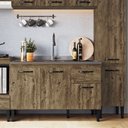 Ver imagem 1 de Balcão 3 Portas 1 Gaveta Light 