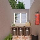 Ver imagem 2 de Porta Gás Madeira Pinus Inteligente Decoração Casa Technox