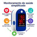 Ver imagem 6 de Medidor de Oxigênio e Pulsação Oxímetro Digital de Dedo