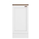 Ver imagem 1 de Balcão de Cozinha 41cm 1 Porta com Tampo Unna Yescasa Branco