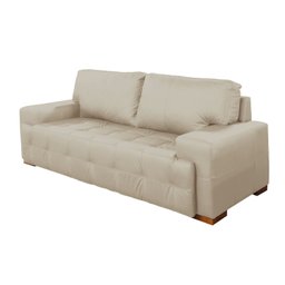 Sofá 2 Lugares 180cm Couro Legítimo Roma Scala Decor - 2