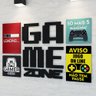 CONJUNTO PLACAS E LETRAS GAMER - GAME ZONE II - 2