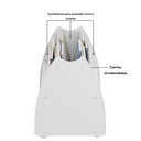 Ver imagem 7 de Conjunto Infantil 3 Pecas 1 Mesa 1 Cadeira Com Regulagem 1 Biblioteca Porta Livros