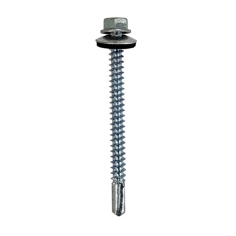 Parafuso Telha/metal Cabo Flangeada Perfurante Arruela Fixa Stein 12x2.1/2 (5.5x63)
