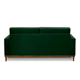 Sofá 2 Lugares 1,80m Living Gabi Linho Verde Madelina Decor - 4