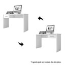 Ver imagem 3 de Escrivaninha Mesa Escritório Gávea com 127cm Freijó Marrom