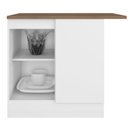 Ver imagem 3 de Balcão de Canto Reto 1 Porta com Tampo Unna Yescasa