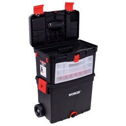 Caixa de Ferramentas com Rodas em Poliamida 18" - Worker - 2 Caixa de Ferramentas com Rodas em Poliamida 18" - Worker - 2