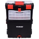 Ver imagem 5 de Caixa de Ferramentas com Rodas em Poliamida 18" - Worker