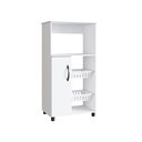 Ver imagem 2 de Fruteira com Nicho para Forno 1 Porta 2 Cestos Kely Móveis Branco