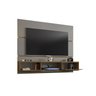 Painel para TV até 65 Polegadas 2 Portas 1 Nicho Âmbar  - 3