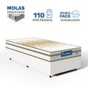 Ver imagem 4 de Cama Box com Colchão de Molas Ensacadas Double Face Pillow Euro Alfa Probel Solteiro 88cm
