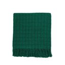 Ver imagem 2 de Manta Xale Rubi 1,70m X 1,40m com Franja para Sofá Cama 100% Algodão 01 Peça - Verde